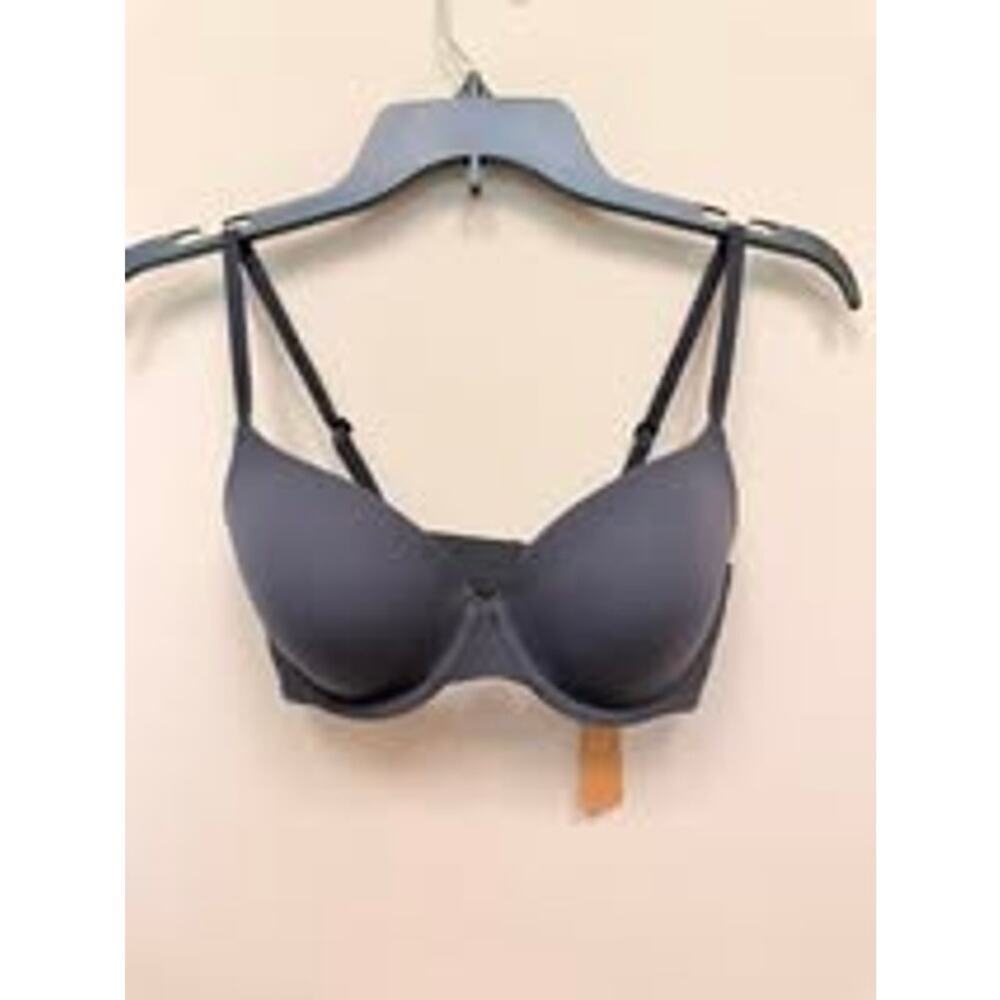 SKIMS FITS EVERYBODY T-Shirt Bra - Onyx Size 32D NWT #1810